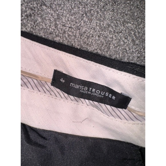 LOFT Marisa Trouser Women's Black Wide-Leg Dress Pants - Picture 3 of 10